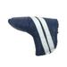 Leather Blue & White Putter Golf Head Cover