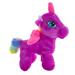 Soft Cuddle Me Magical Fairytale Unicorn 10 Plush Animal Purple Rainbow