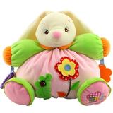 DTOWER Baby Rattles Toys Baby Plush Stuffed Toy Soft Cute Animal Toys Educational Infant Baby Toys Newborn Gift