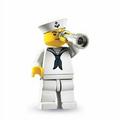 â˜€ï¸�NEW LEGO Series 4 Collectible Minifigure Navy Sailor (face may vary) minifig
