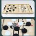 Checkers Board Game Fast Sling Game Wooden Board Game Toys Family Games Parent-child Interactive Toy Fun Family Tabletop Games for Kids Adults