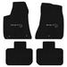 Lloyd Mats Custom Fit Floor Mats for Dodge Charger RWD 2015-ON LogoMat 4Pc Set Charcoal