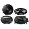 2 Pair Pioneer TS-A6960F 450W 6 x9 Speakers + TS-G1620F 6.5 300W Speakers