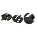 Unique Bargains Bicycle Pedals Appropriate for Off-Road bike Mountains Cycling Alumnium Alloy Black 4.7 Length 2 Pieces