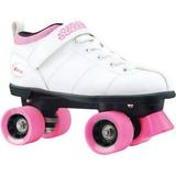 Chicago Ladies Bullet Speed Skates White Classic Quad Roller Skate Size 8