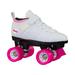 Chicago Ladies Bullet Speed Skates White Classic Quad Roller Skate Size 7