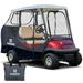 NEH 2 Person Golf Cart Enclosure 55 Short Roof 600D Portable Transparent Driving Golf Cart Cover Storage Golf Cart Accessories Compatible with EZGO TXT/RXV Yamaha Club Car DS Precedent
