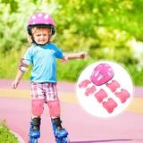 Kids Helmet Knee Pads for Kids and Elbow Pads Wrist Guards Adjustable Protective Gear Set for Girls Boys Sports Skateboard Inline Skating Bike Cycling Scooter 3-8 Years