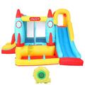 Ktaxon Toys Inflatable Bounce Party Castle House with 450W Air Blower for 2-3 Kids