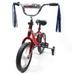 Chromewheels Road Star 12 BMX Kids Bike EVA Wheels - Red