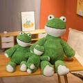 Yirtree Super Soft Frog Stuffed Animal Plush Toy Cute Frog Plush Doll Toy Gift for Kids Children Baby Girls Boys Toddlers Creative Plush Frog Decoration 14/23in