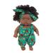 Kayannuo Toys Details African Black Black Baby Cute Curly Black 20CM Vinyl Toy