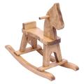 AmishToyBox.com Wooden Rocking Horse Toddler Ride-On Toy Harvest Stain
