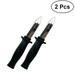 TOYMYTOY 2 Pcs Retractable Knife Joke Trick Halloween Props Toy Disappearing Knife Magic Toy(Black)