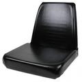 Seat High-Back Steel Pan Vinyl Black