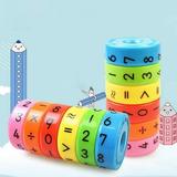 Magnetic Math Toy Numbers and Symbols Math Skills Colorful Fridge Magnets Educational Learning Blocks Game Toys for Kids