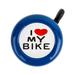 Sunlite I Love My Bike Bell Bell Sunlt I Love My Bike Blu