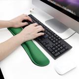 BTJX Ergonomic Memory Foam Keyboard Wrist Rest Non-slip Rubber Base Suitable For Office Home Computer