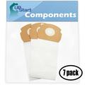 21 Replacement for Eureka AirSpeed ASM1075 Vacuum Bags - Compatible with Eureka 68155 AS Vacuum Bags (7-Pack - 3 Vacuum Bags per Pack)