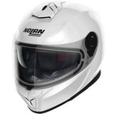 Nolan N80-8 Solid Motorcycle Helmet Metal White MD