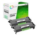 TCT Compatible Ultra HY Toner Cartridge Replacement for the Brother TN890 Series - 2 Pack Black