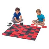 Etna 3-in-1 Giant Checkers & Tic Tac Toe Game Set