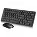 Wireless Keyboard And Mouse Set Mini Silent Full-size Keyboard Mouse Combo Set For PC Game