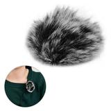 Docooler Clip on Lavalier Microphone Windscreen Furry Windshield Mic Muff Compatible with Boya M1 and Other Most Microphones