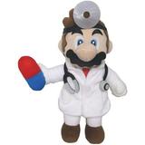Super Mario Bros 872422 10 in. Super Mario Bros. Doctor Mario Plush Figure