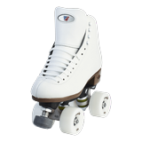 Riedell Quad Roller Skates - 120 Raven (White)