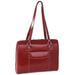 Glenview C- Red Leather Ladies Laptop Case