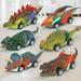 Dinosaur Pull Back Cars Toys - Colorful Dinosaur Car Toy Pullback Vehicles with Big Tires - Christmas Gifts Children s Day Gift 6 Pack