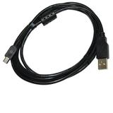 HQRP Long 6ft USB to Mini USB Cable for Sony Handycam DCR-SR42 DCR-SR42A DCR-SR45 Camcorder