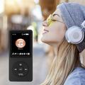 SOONHUA MP3 Player with Bluetooth 40 Hours Portable HiFi Sound Mp3 Music Player 8GB 1.8 Inch TFT Screen Bluetooth MP3 Player Voice Recorder E-Book Supports up to 64GB TF Card