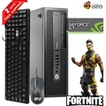 Restored Gaming HP 600 G1 SFF Computer Core i5 4th 16GB Ram 1TB HDD 120GB SSD NVIDIA GT 1030 Keyboard and Mouse Wi-Fi Win10 Home Desktop PC (Refurbished)