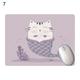 LIWEN Mouse Pad Soft Comfortable Ultra-thin Cute Animal Gaming Mousepad Wrist Rest Mat for Laptop