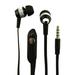 Super Bass Noise-Isolation Stereo Earbuds/ Earphones for Xiaomi Poco M4 Pro Redmi Note 11 Pro+ 11 Pro Black Shark 4S Pro 10 Lite 9i 9A Sport Poco C31 9 Activ (Black) - w/ Mic