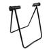 1pc Mountain Bike Road Bike Triangle Vertical Stand Display Wheel Hub Bike Repair Stand Kick Stand for Repair Floor Stand (Black)