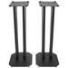 Universal Steel Floor Speaker Stands for Surround Sound & Book Shelf Speakers