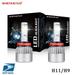 H9 H11 LED Headlight Light Bulbs LEDs High Beam for Toyota Tacoma 2016 2017-2022 6000K White Super Bright 36W