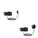 Gomadic Car and Wall Charger Essential Kit suitable for the Samsung Galaxy NX300 - Includes both AC Wall and DC Car Charging Options with TipExchange
