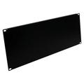 Wavenet 3033-N Black 5 Pack 4U Blank Rack Mount Panel Spacer for 19 in. Server Network Rack Enclosure or Cabinet Black