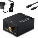 Shengshi Optical Coaxial Toslink Digital to Analog Audio Converter RCA L/R 3.5mm Adapter