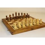 14 Folding Wood Chess Set