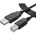 UpBright USB PC Cable Cord Compatible with Elmo TT-02 TT-02U TT-02s TX-1 TT-TX1 Elm0 TX1 TTTX1 Visual Presenter Digital XGA Document Camera Projector Video conferencing Digital Image