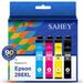 288XL Ink Cartridge for Epson ink 288 288XL to use with Expression Home XP-440 XP-446 XP-330 XP-340 XP-430 Printer(4 Pack Black Cyan Magenta Yellow)