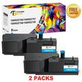 Toner Bank 2-Pack Compatible Toner for Xerox 106R02756 Phaser 6020 6022 WorkCentre 6025 6027 2 * Cyan