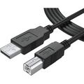 UPBRIGHT USB Printer Cable Cord For HP Deskjet 6980 D2600 D5500 F2400 HP Photosmart D7160 D7360 D7180 HP Photosmart 335v 8250 C4635 HP Photosmart C309a 100 C4345 HP Photosmart C4140 A430 7150 HP