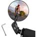 Bike Mirror Bar End Bicycle Rear View Mirror Bicycle Wide Angle Rear View Mirrors 360Â°Adjustable Lens Bike Mirrors Handlebar Convex Mirror For Mountain Road Bicycle Moped Cycling (1 Pack)