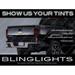 For Holden Colorado Murdered Out Taillights Lense Covers Taillamps Tint Overlays Kit